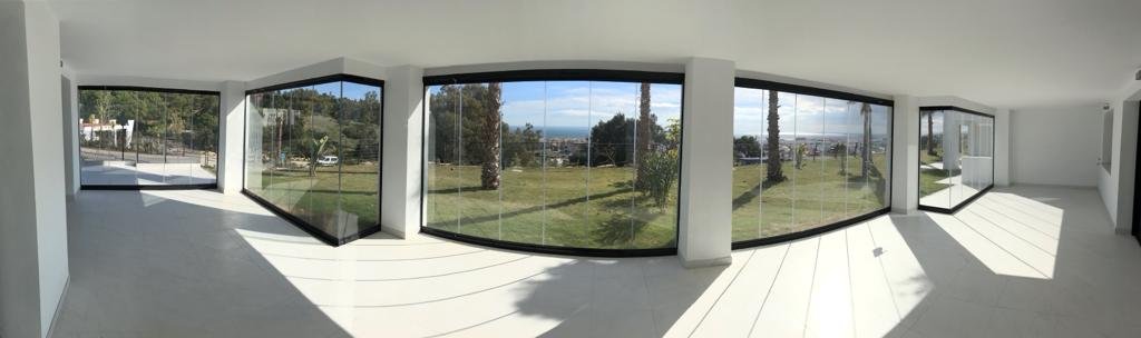 vistas cortinas cristal - costaglass malaga